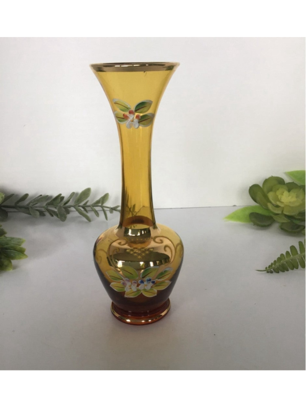 Vintage Handpainted Vase